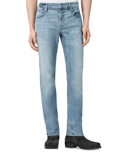 Allsaints Sid Ultra Skinny Fit Jeans In Light Indigo In Blue