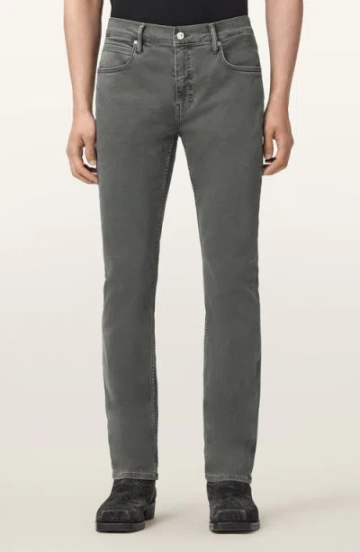 Allsaints Sid Ultra Skinny Fit Jeans In Gray