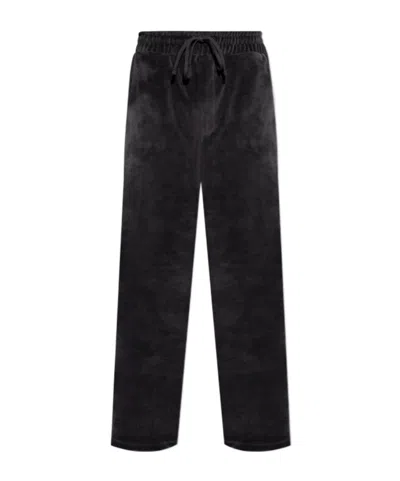 Allsaints Side Striped Casual Pants In Black
