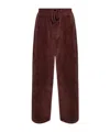 Allsaints Draven Trousers In Brown