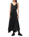 Allsaints Sinead Dress And Sweater In Black