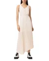Allsaints Sinead Dress And Sweater In Neutral