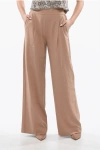Allsaints Single Pleated Aleida Palazzo Pants With Drawstring Waist