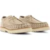 Allsaints Skiff Woven Suede Derby Shoes