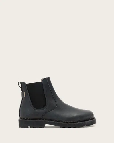 Allsaints Skiff Chelsea Boots, In Black