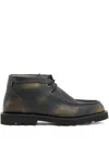 Allsaints Skiff Leather Ankle Boots In Black