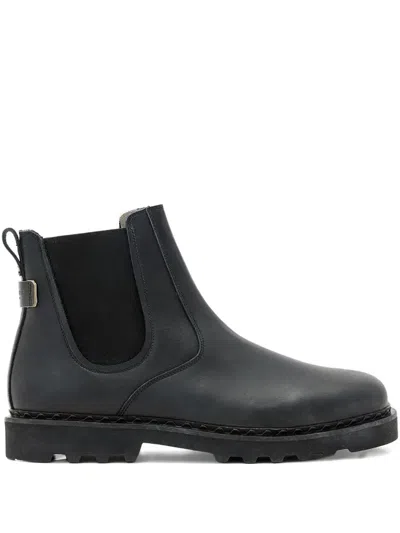 Allsaints Skiff Pull-tab Chelsea Boots In Black