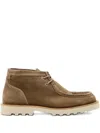 Allsaints Skiff Suede Chukka Boots In Neutrals