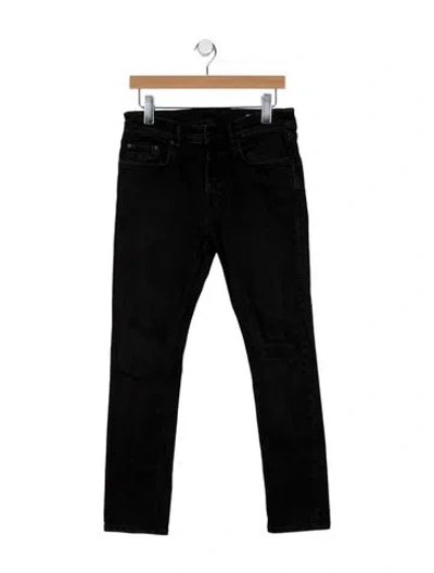 Pre-owned Allsaints Skinny Jeans In Black