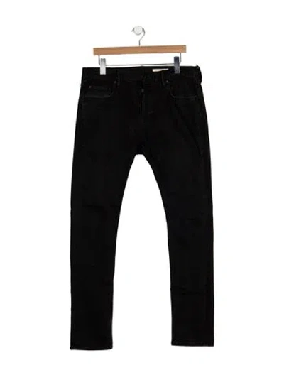 Pre-owned Allsaints Skinny Jeans In Black