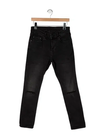 Pre-owned Allsaints Skinny Jeans In Black