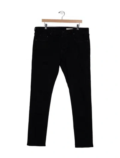 Pre-owned Allsaints Skinny Jeans In Black