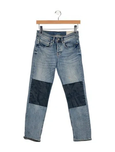Pre-owned Allsaints Skinny Jeans In Blue