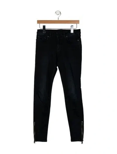 Pre-owned Allsaints Skinny Jeans In Blue