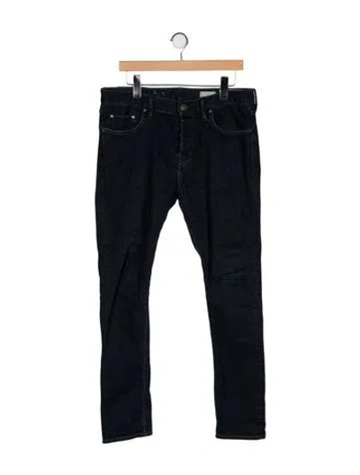 Pre-owned Allsaints Skinny Jeans In Blue