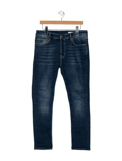 Pre-owned Allsaints Skinny Jeans In Blue