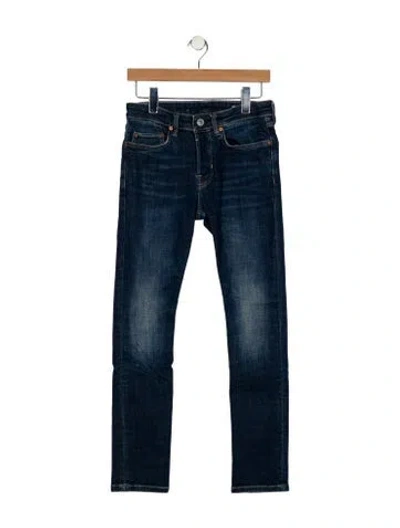 Pre-owned Allsaints Skinny Jeans In Blue