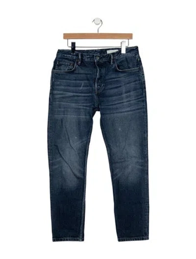 Pre-owned Allsaints Skinny Jeans In Blue