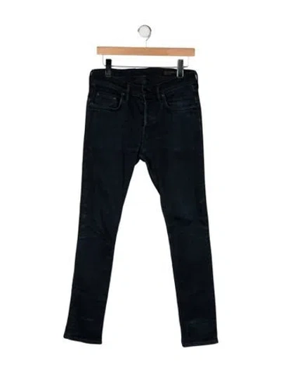 Pre-owned Allsaints Skinny Jeans In Blue