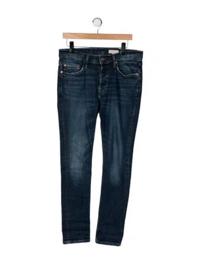 Pre-owned Allsaints Skinny Jeans In Blue