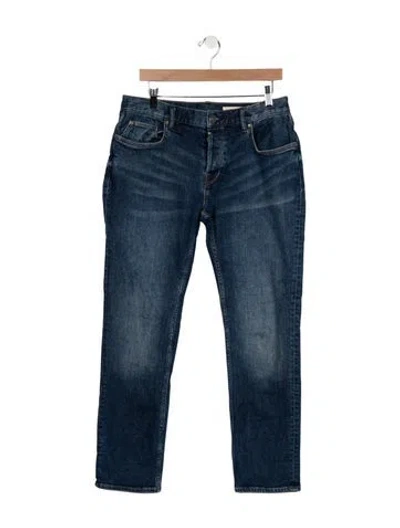 Pre-owned Allsaints Skinny Jeans In Blue