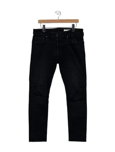 Pre-owned Allsaints Skinny Jeans In Blue