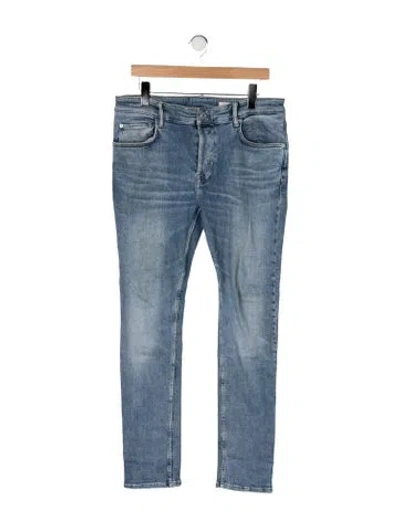 Pre-owned Allsaints Skinny Jeans In Blue