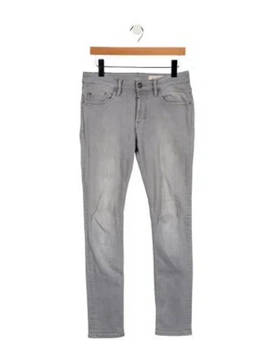 Pre-owned Allsaints Skinny Jeans In Gray