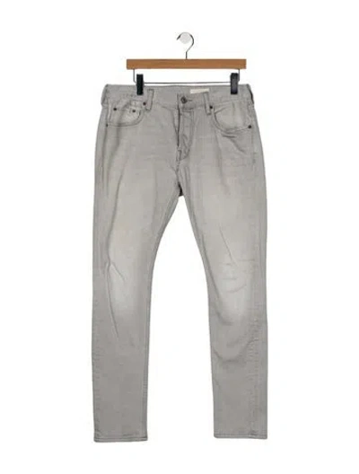 Pre-owned Allsaints Skinny Jeans In Gray