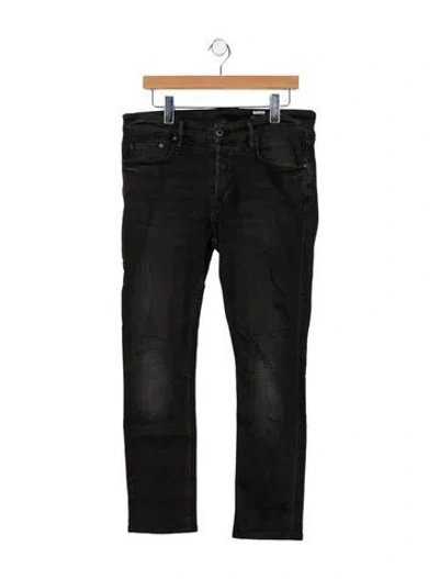 Pre-owned Allsaints Skinny Jeans In Gray