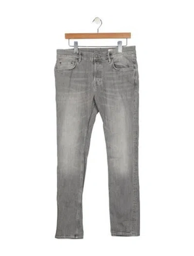 Pre-owned Allsaints Skinny Jeans In Gray