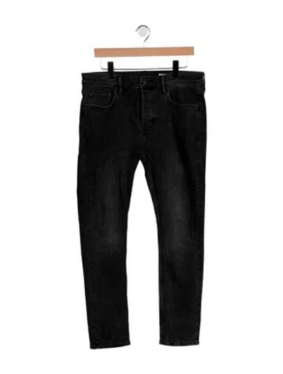 Pre-owned Allsaints Skinny Jeans In Gray