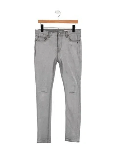 Pre-owned Allsaints Skinny Jeans In Grey