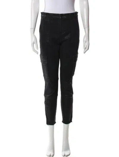 Pre-owned Allsaints Skinny Leg Pants In Black