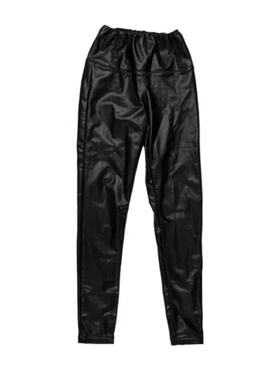 Pre-owned Allsaints Skinny Leg Pants In Black