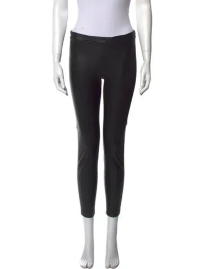 Pre-owned Allsaints Skinny Leg Pants In Black