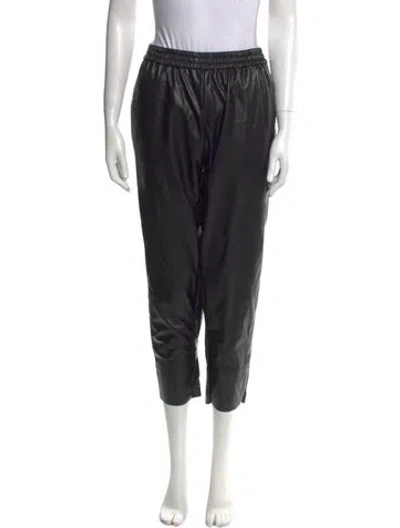 Pre-owned Allsaints Skinny Leg Pants In Black