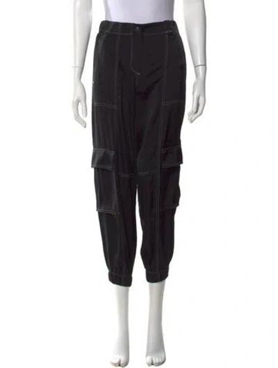 Pre-owned Allsaints Skinny Leg Pants In Black