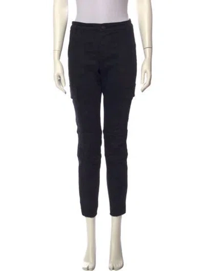 Pre-owned Allsaints Skinny Leg Pants In Black