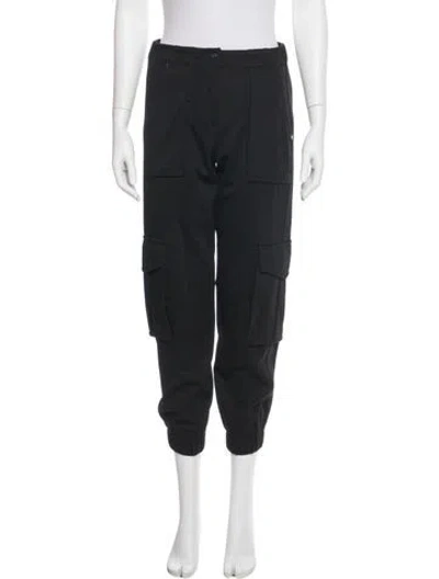 Pre-owned Allsaints Skinny Leg Pants In Black