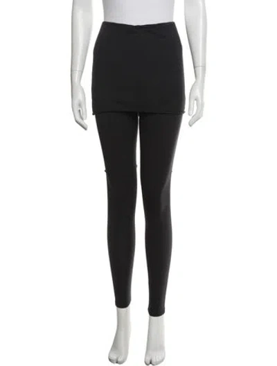 Pre-owned Allsaints Skinny Leg Pants In Black