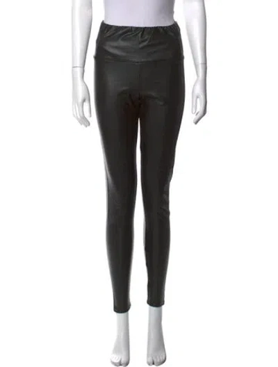 Pre-owned Allsaints Skinny Leg Pants In Black