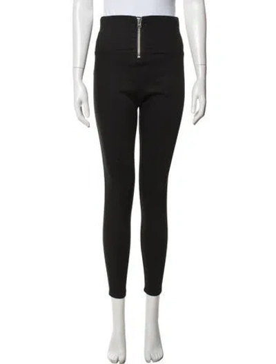Pre-owned Allsaints Skinny Leg Pants In Black
