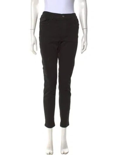 Pre-owned Allsaints Skinny Leg Pants In Black