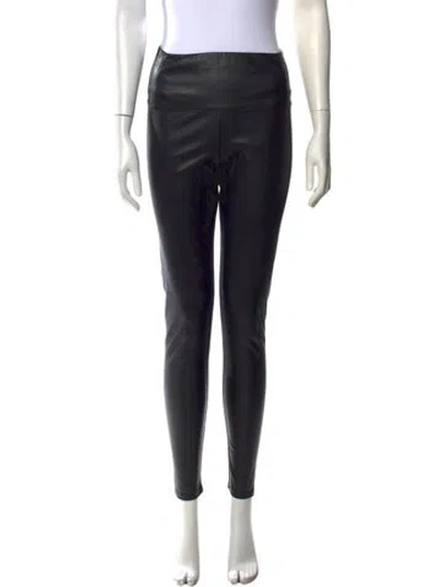 Pre-owned Allsaints Skinny Leg Pants In Black