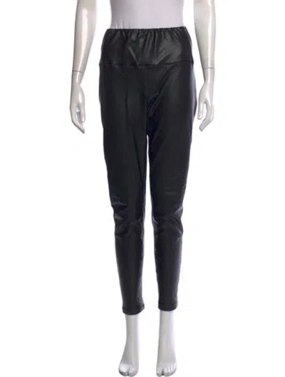 Pre-owned Allsaints Skinny Leg Pants In Black