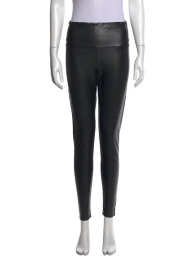 Pre-owned Allsaints Skinny Leg Pants In Black