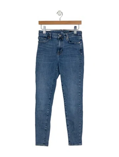 Pre-owned Allsaints Skinny Leg Pants In Blue