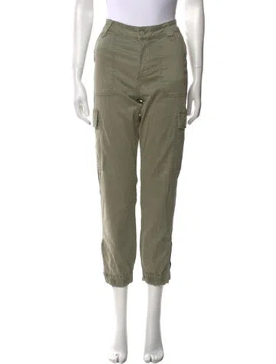 Pre-owned Allsaints Skinny Leg Pants In Green