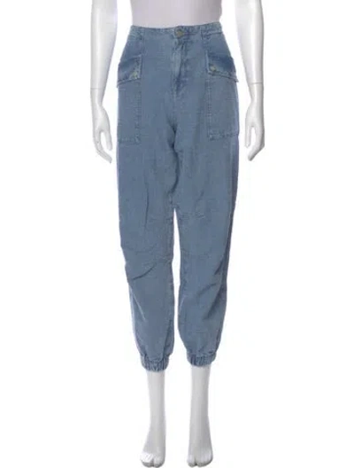 Pre-owned Allsaints Skinny Leg Pants W/ Tags In Blue